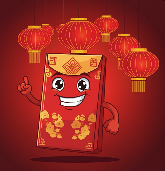 Smiling Red Envelope