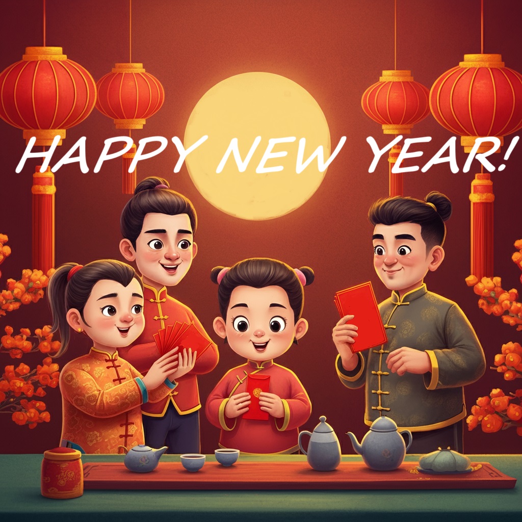 Chinese New Year, Family Celebration