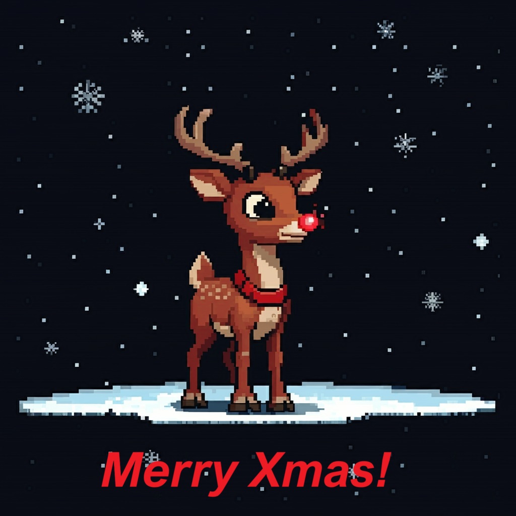 Retro Reindeer Game